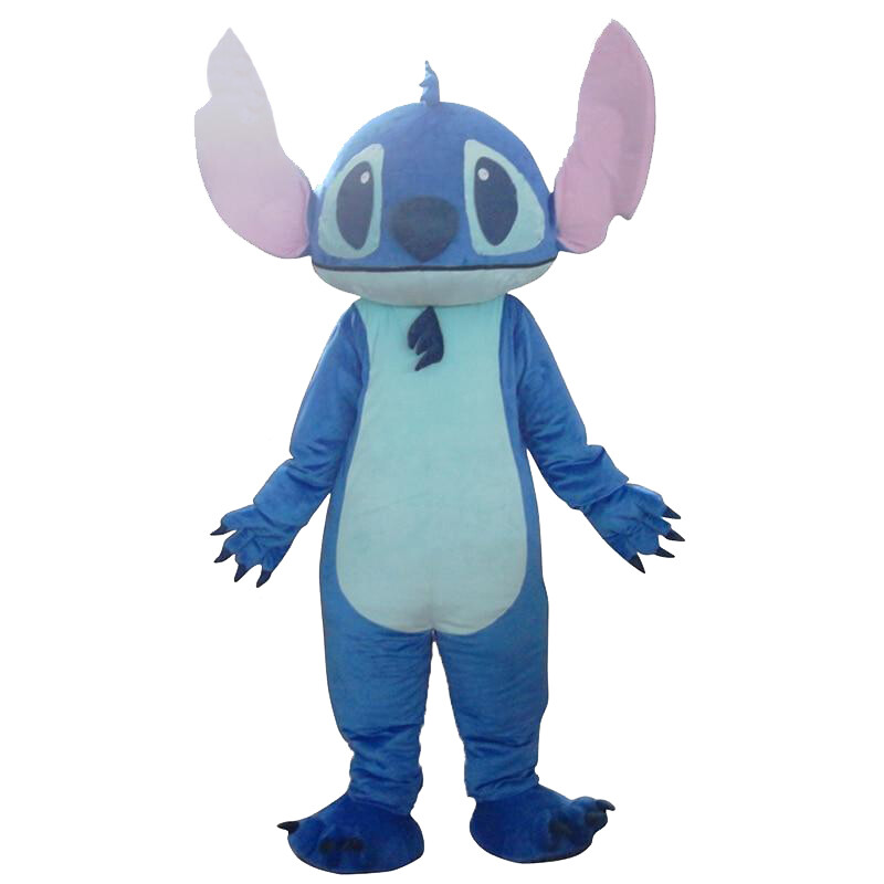 Mascotte Stitch costume professionale per adulti carnevale koala blu stich lilo
