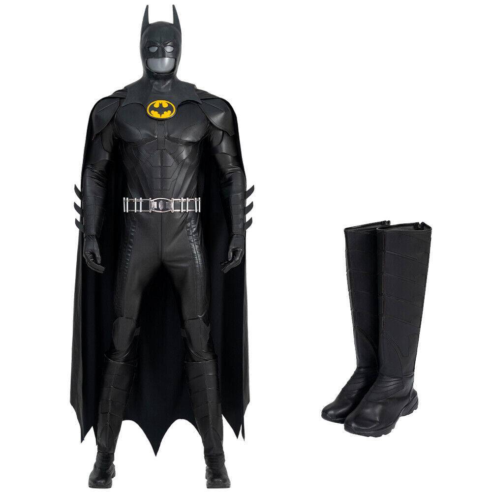 2023 The Flash Batman Michael Keaton Cosplay Costume Jumpsuit Outfits Halloween