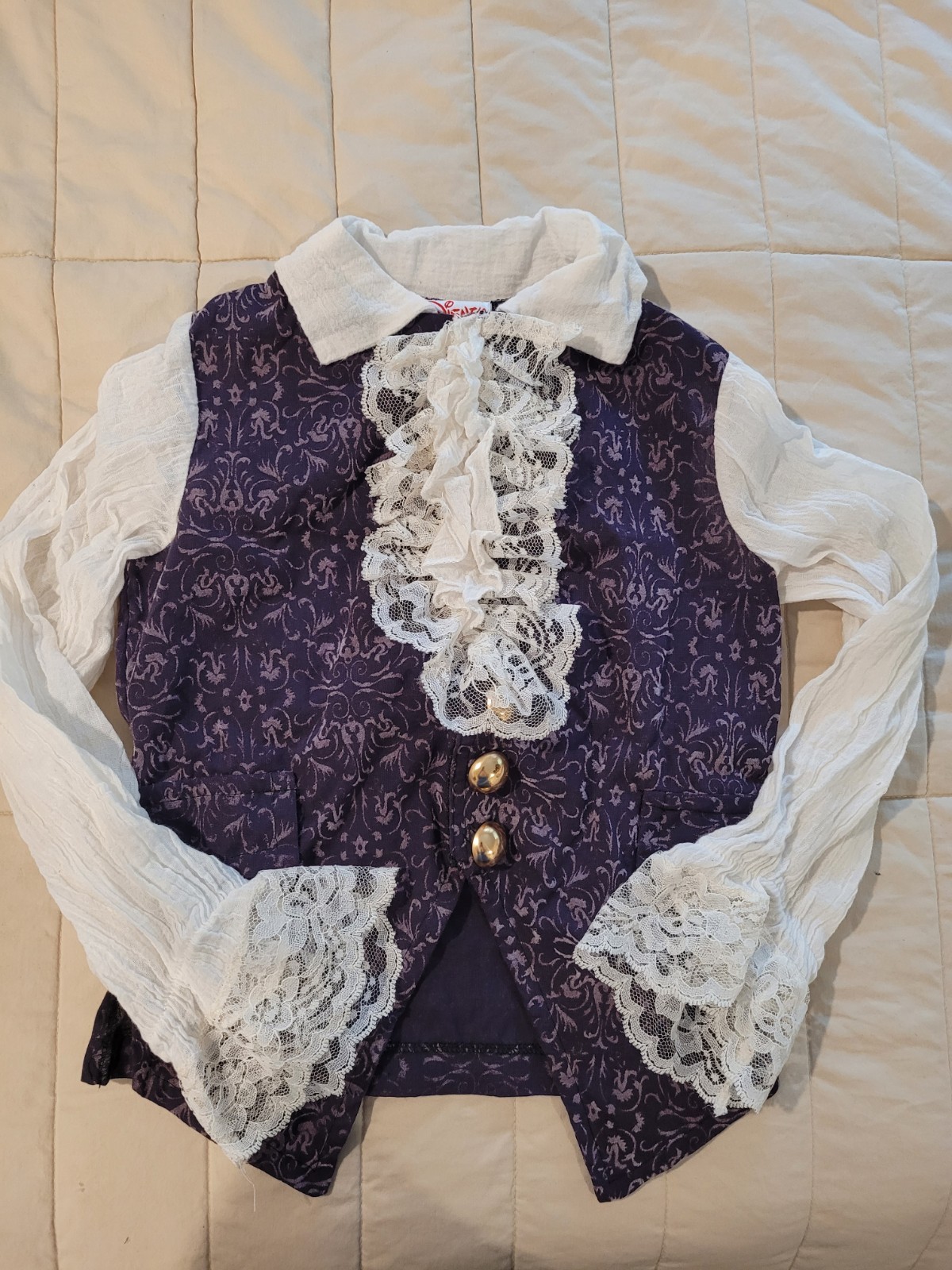 EUC Girl Pirate Disney Costume Original Elizabeth Swann