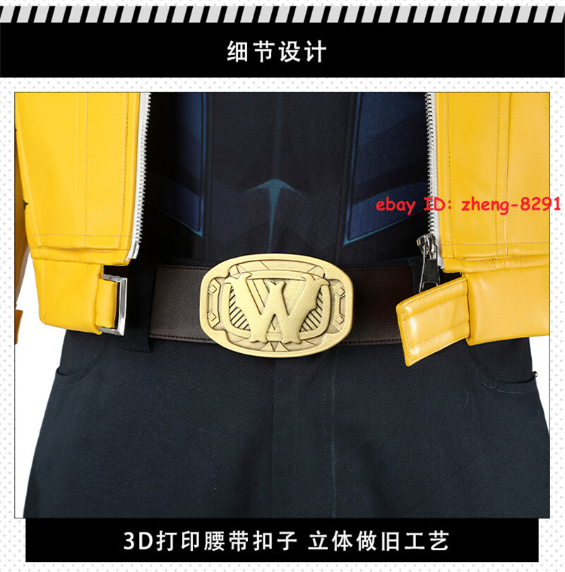 Game Marvel Rivals Wolverine Halloween Costume Outfit Cosplay Full Set Wolf Claw