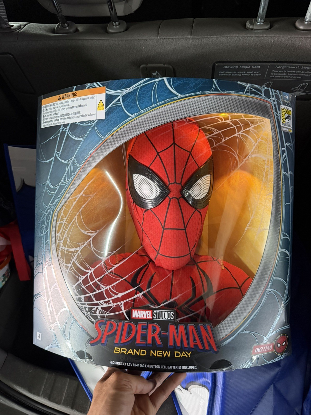 SDCC 2026 Spider-Man Brand New Day Jazwares Exclusive Mask & Top Set 82/250