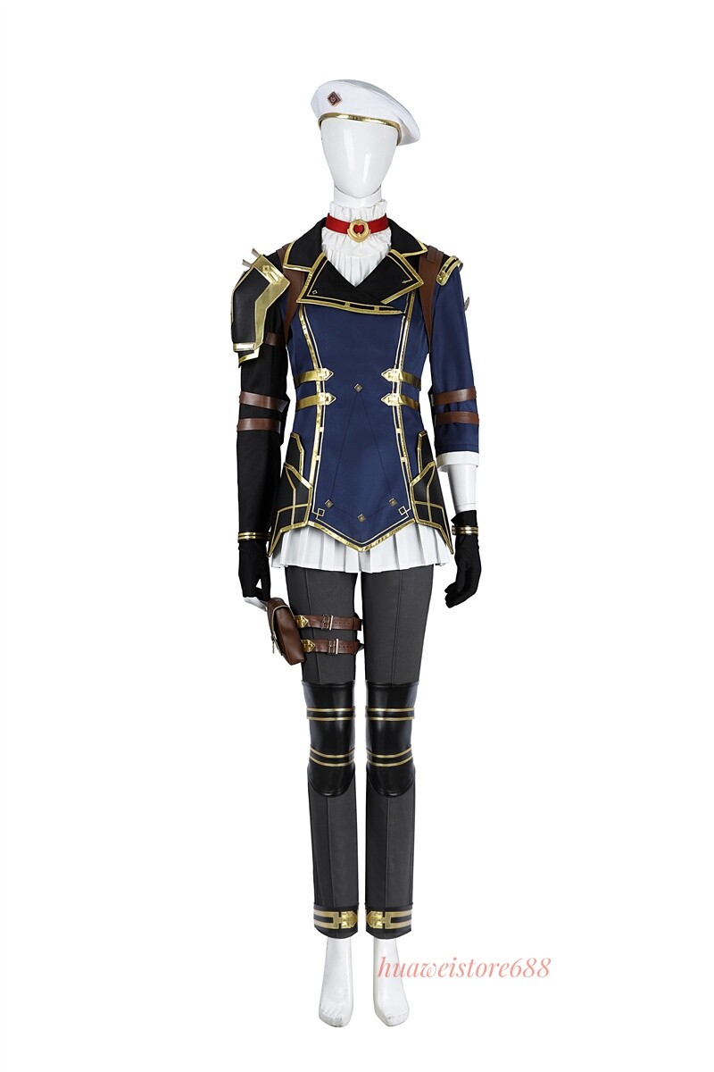 Arcane Season 2 Caitlyn Kiramman Cosplay Costume Women Outfit Halloween