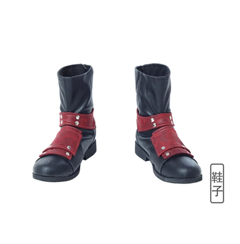 Deadpool Cosplay Halloween Costume Suit Red Jumpsuit Outfits Uniform Helmet Shoe