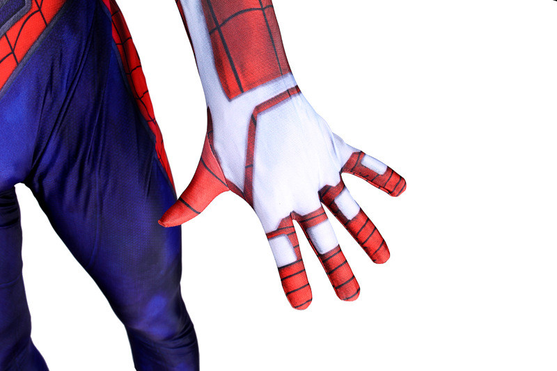 PS4 Spider-Man Cosplay Costume Halloween Spiderman Zentai Suit for Adult / Kids