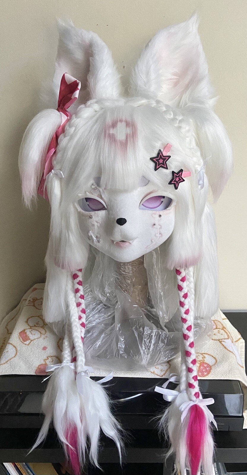 Dokidoki Kigurumi Fursuit “y2kmedic” Head + Paws