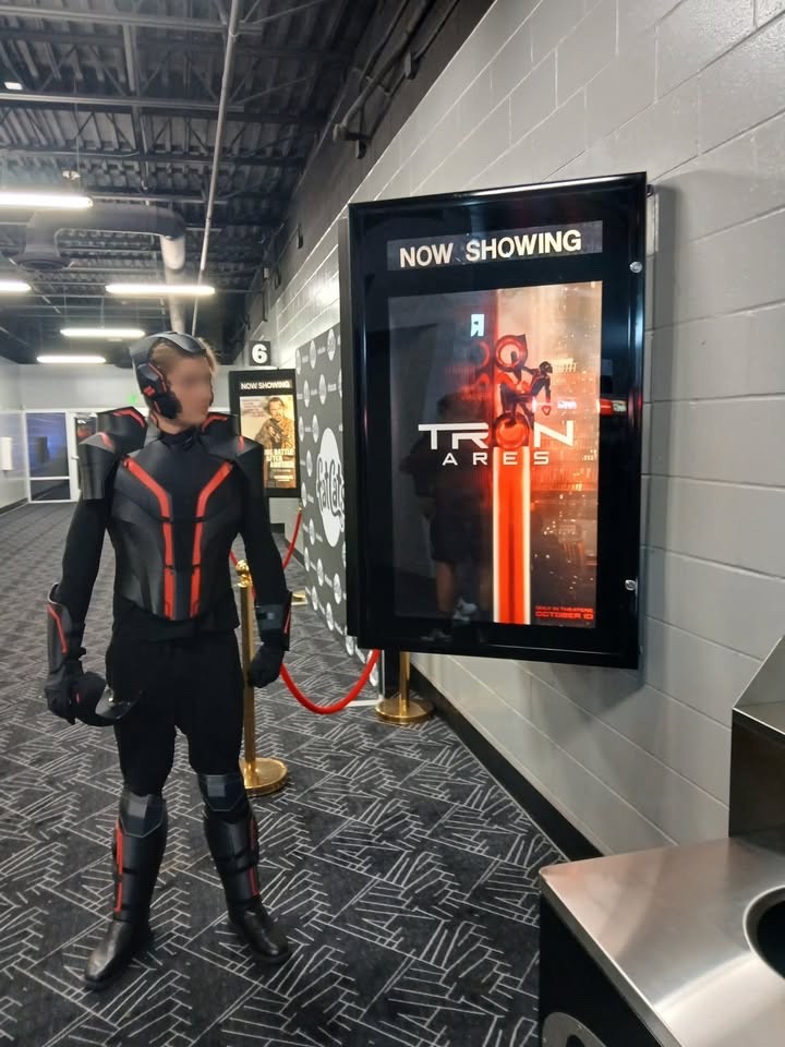 Tron Ares 3D printed cosplay Armor