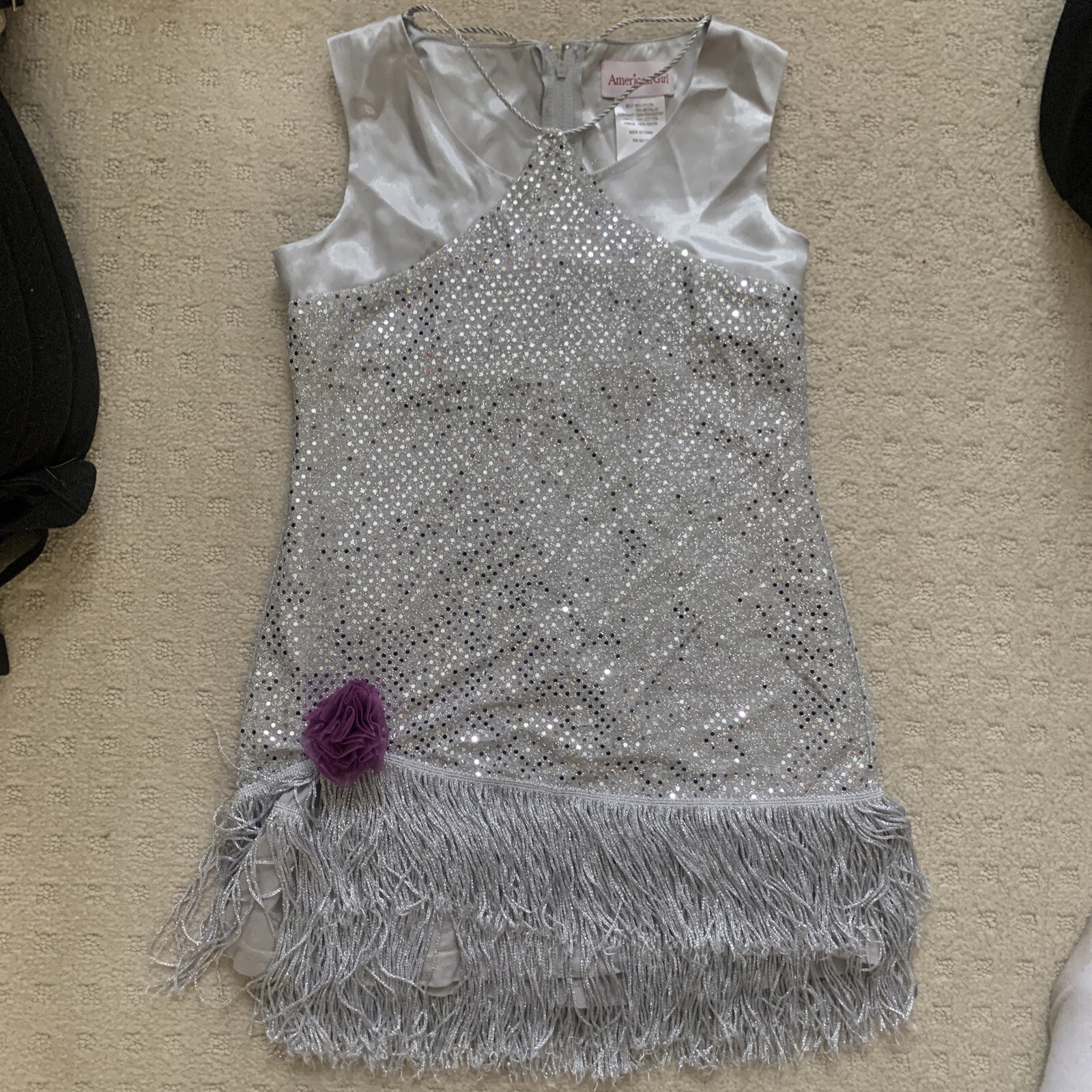 American Girl Flapper Costume for Girls Size Small 7/8
