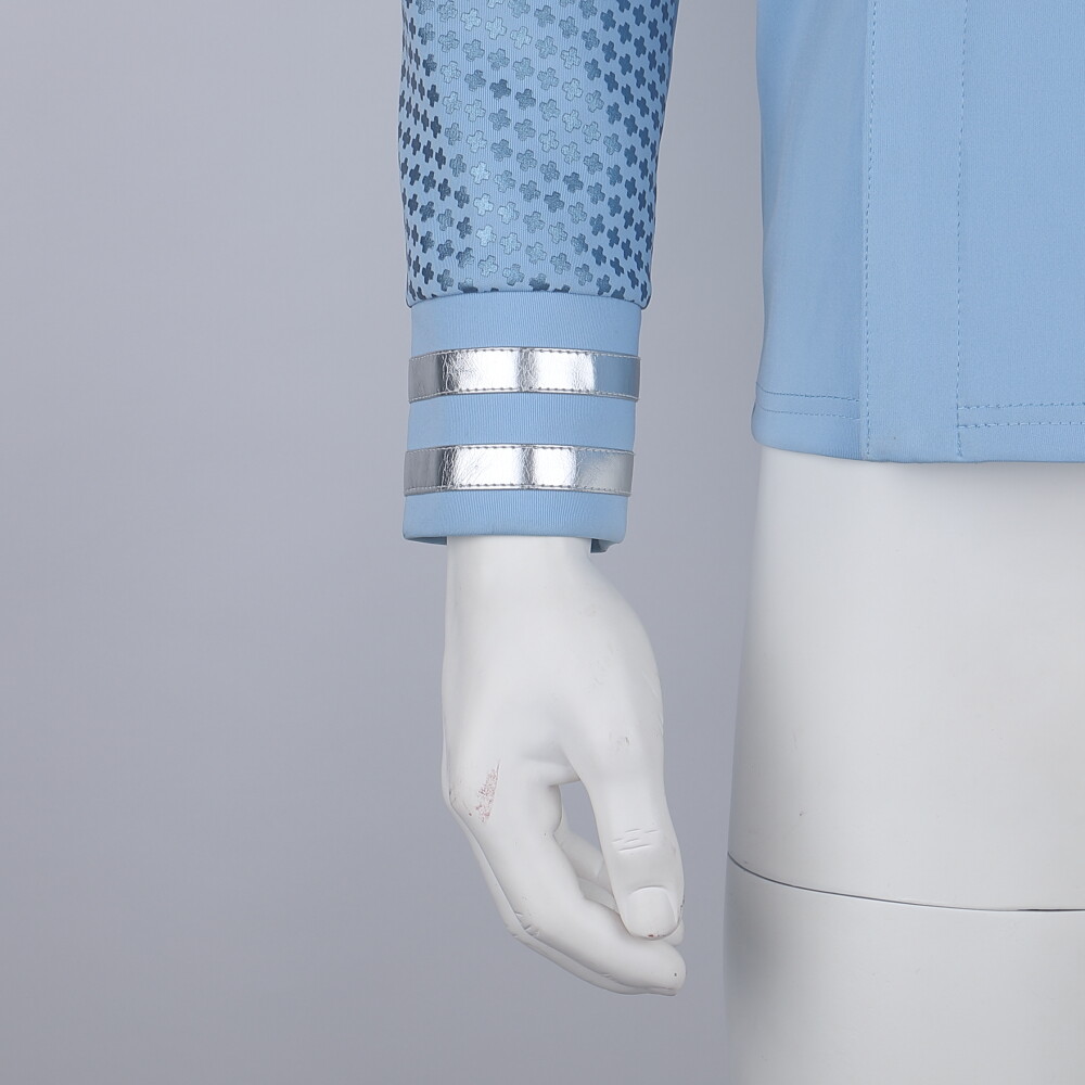Cosplay SNW Medical Doctor Joseph Blue Uniform Starfleet Officer Men Tops Shirts