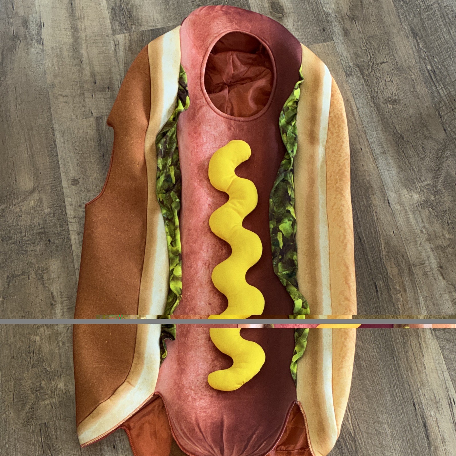 Target Hot Dog Costume Complete Outfit, One Size Regular, Polyester, Multi-Color