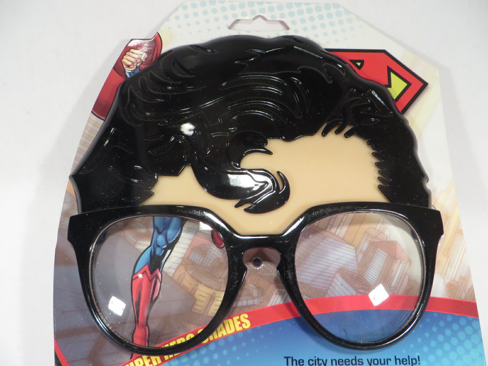Mask Superman Super Hero Shades Costume Party Kids Youth Age 12+ New
