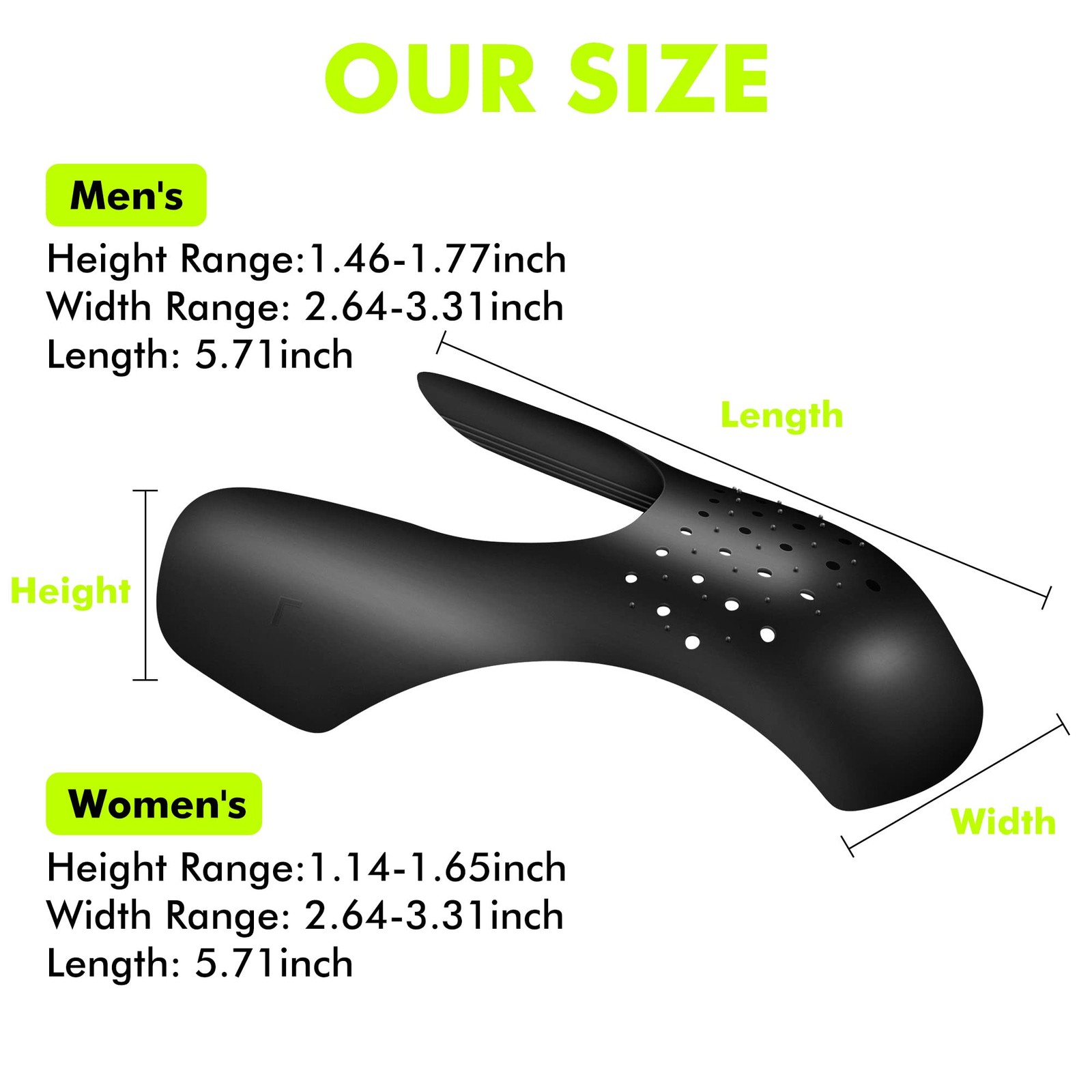 Crease Protectors for Air Force 1 ‖ Jordan 1 ‖ Dunk Low, 4 Pairs Shoe Crease …