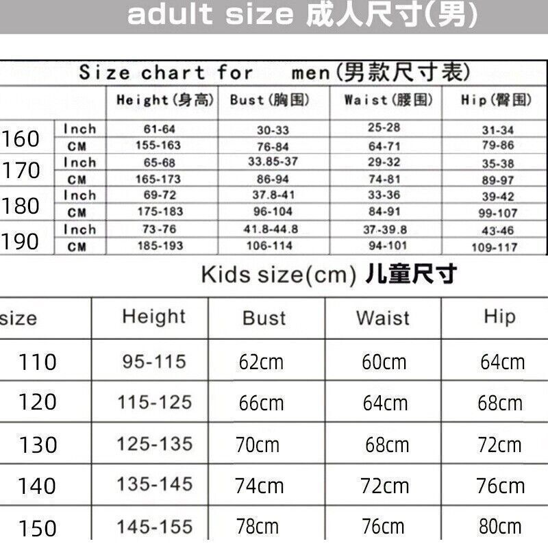 Cosplay The Boys Black Noir Jumpsuit Halloween Superhero Adult Kids Bodysuits