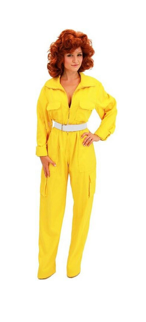 April O’ Neil Teenage Mutant Ninja Turtles TMNT Halloween Cosplay Costume