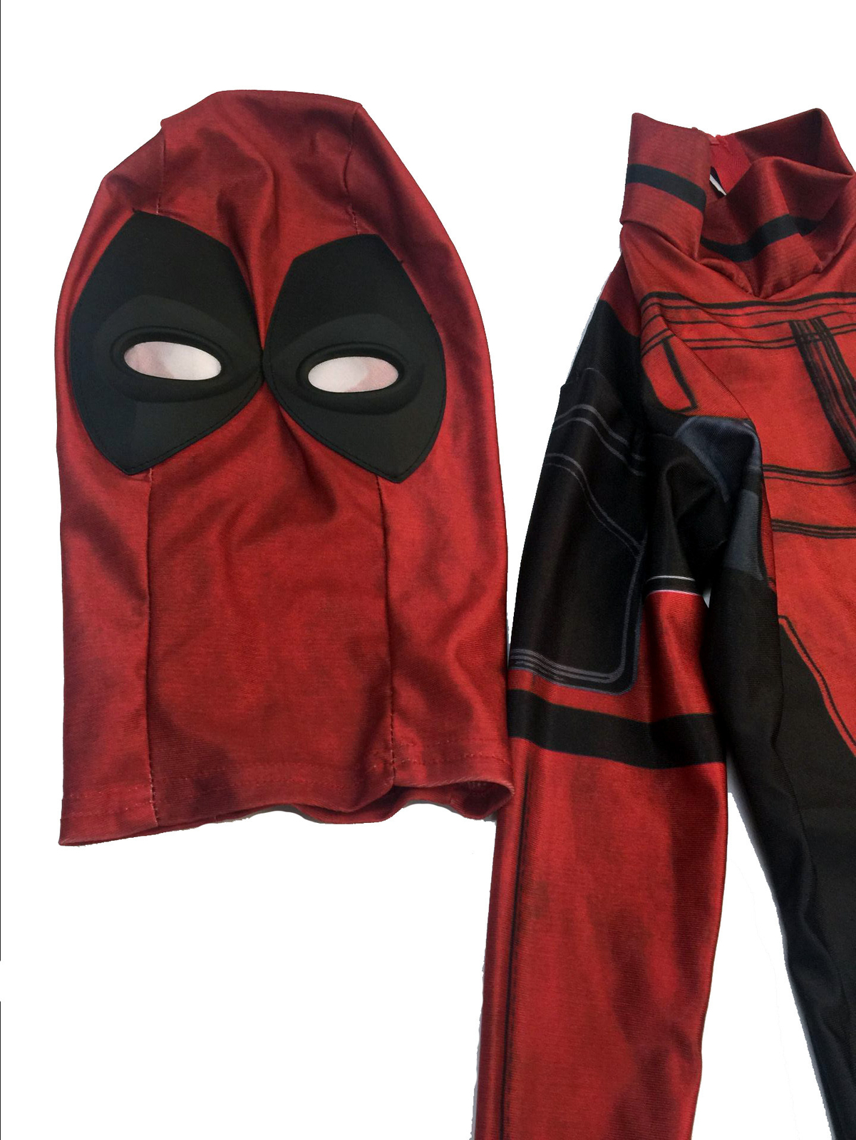 Deadpool Cosplay Costume Jumpsuit Mens Kids Bodysuit Halloween Zentai Suit Gifts