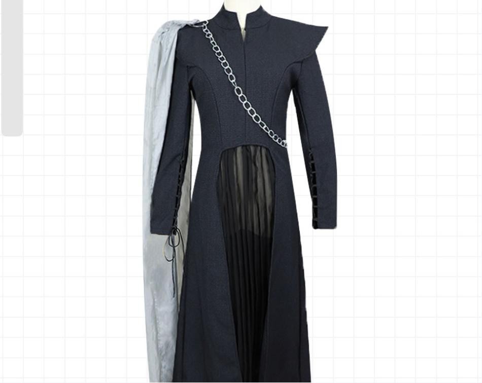 Game of Thrones Daenerys Targaryen Cosplay Costume Halloween Clothes Outfits