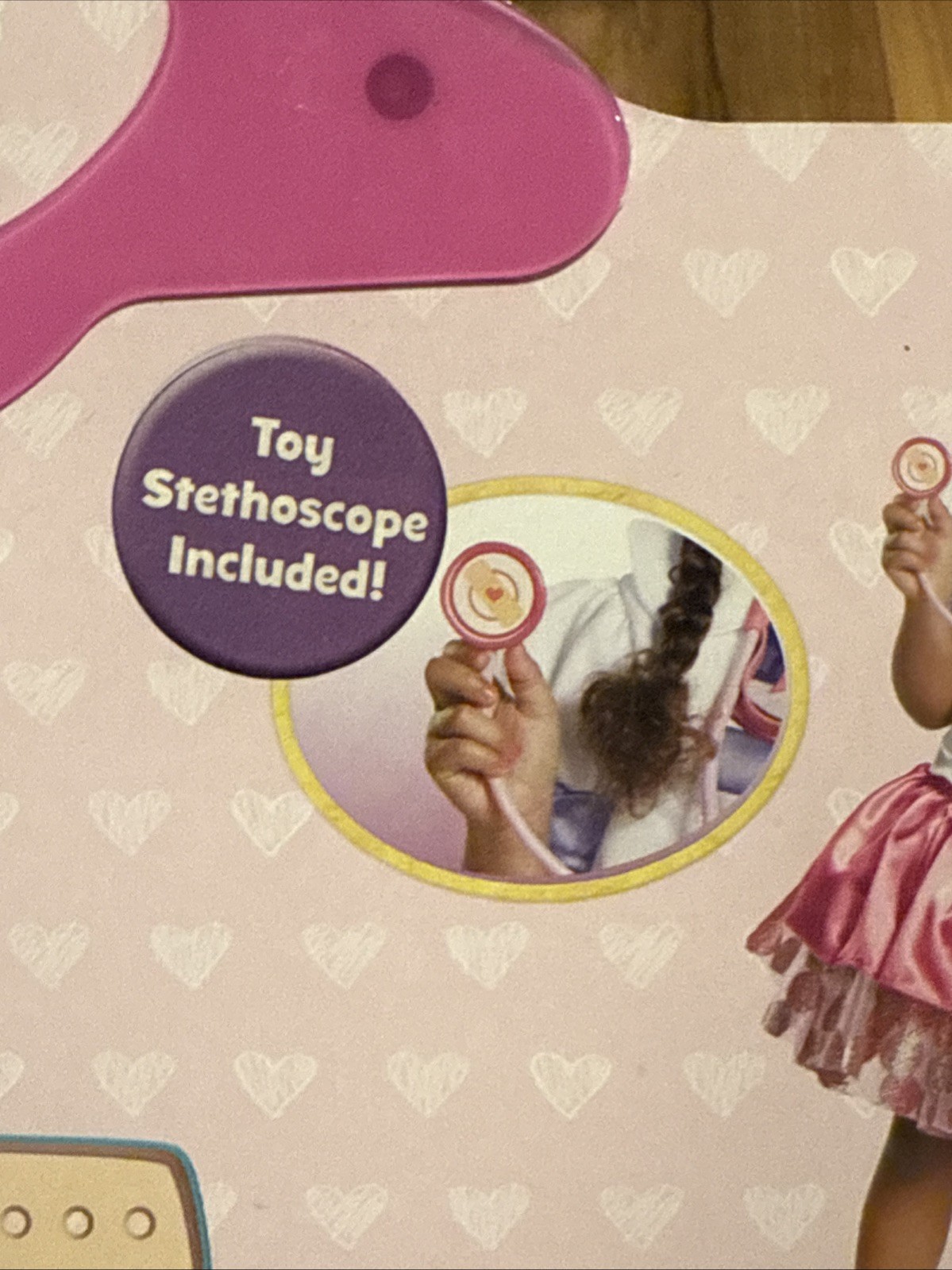 Disguise Deluxe (XS 3T/4T) Toddler DOC MCSTUFFINS Costume with Toy Stethoscope