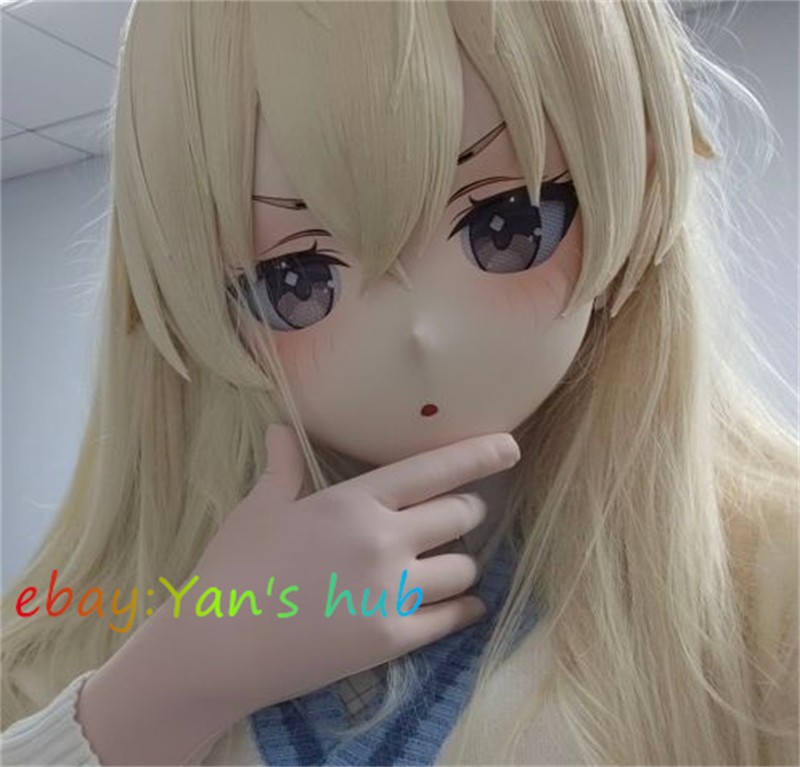 Pre-sale Shimakaze Kigurumi Head Shell Hard Wig Cosplay Prop