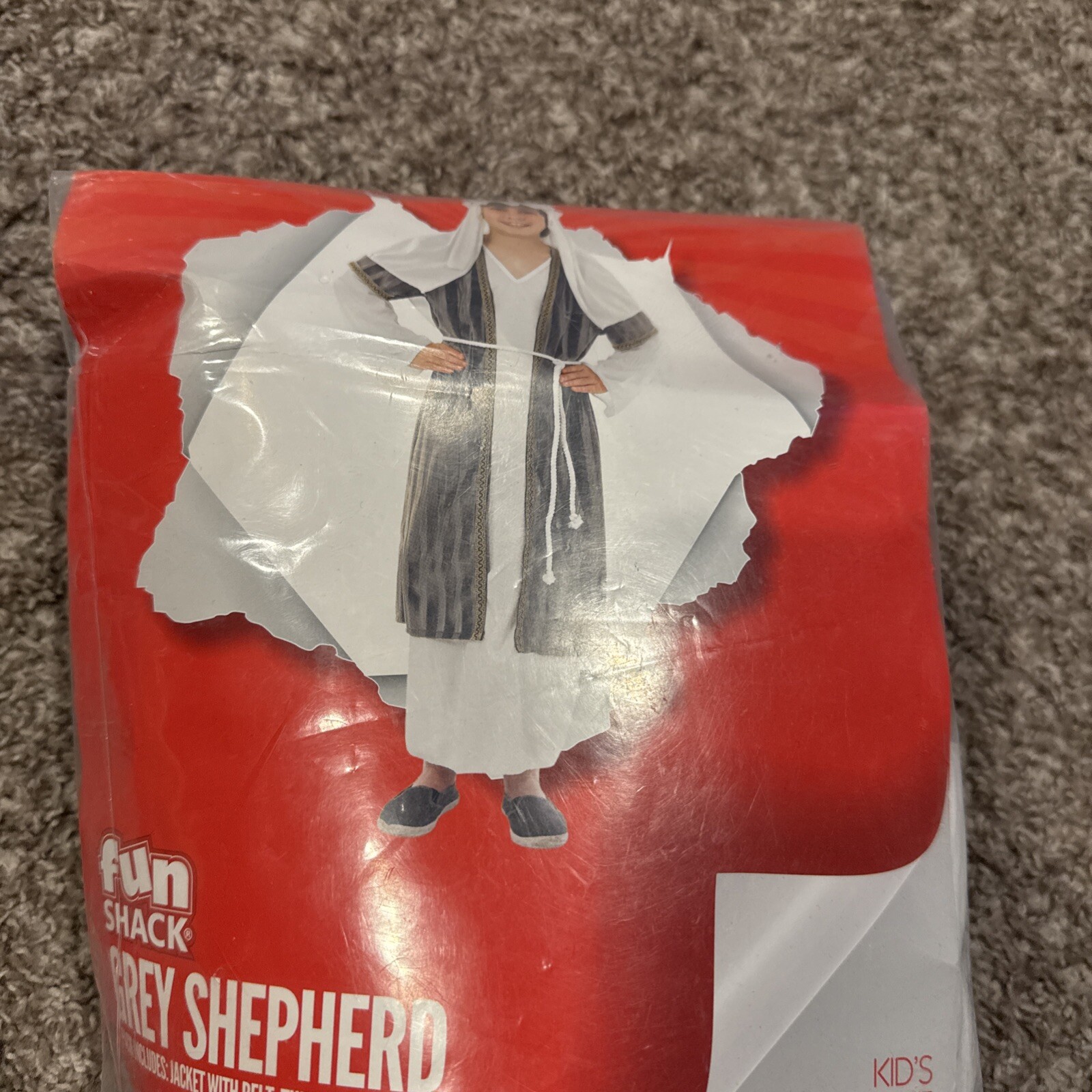 Morph Costume Grey Shepherd Kids Size Xl