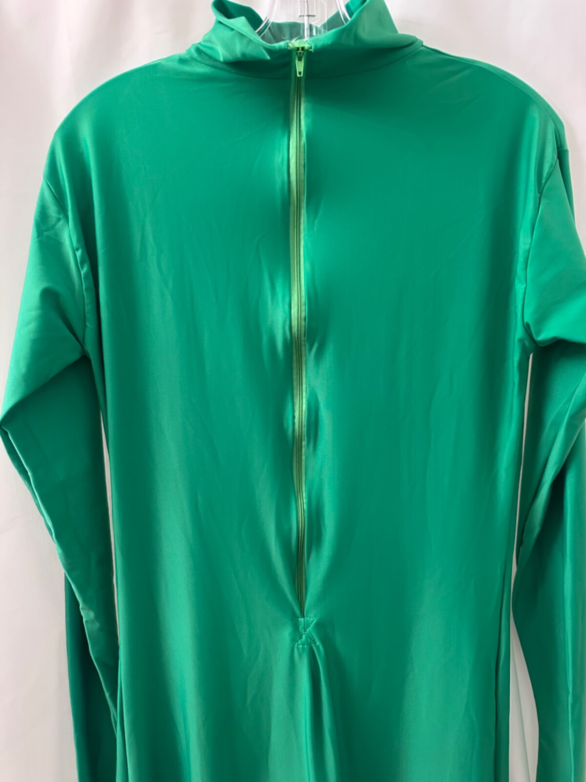 Green Chromakey Body Suit Full Foot & Glove w/Separate Mesh Face Hood Included