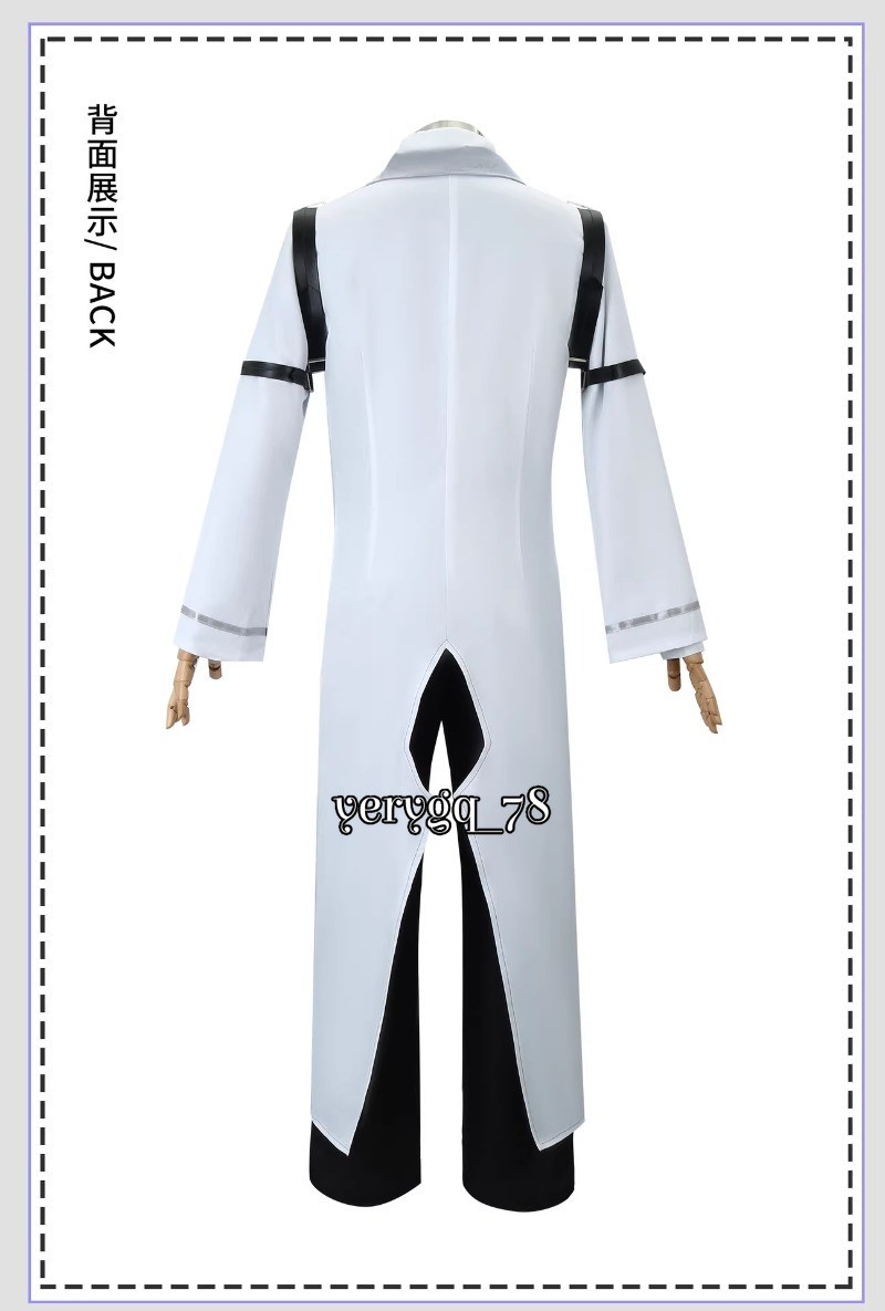 Anime Bungo Stray Dogs Sigma Cosplay Suit Full Set Costume Accessory Wig Gifts