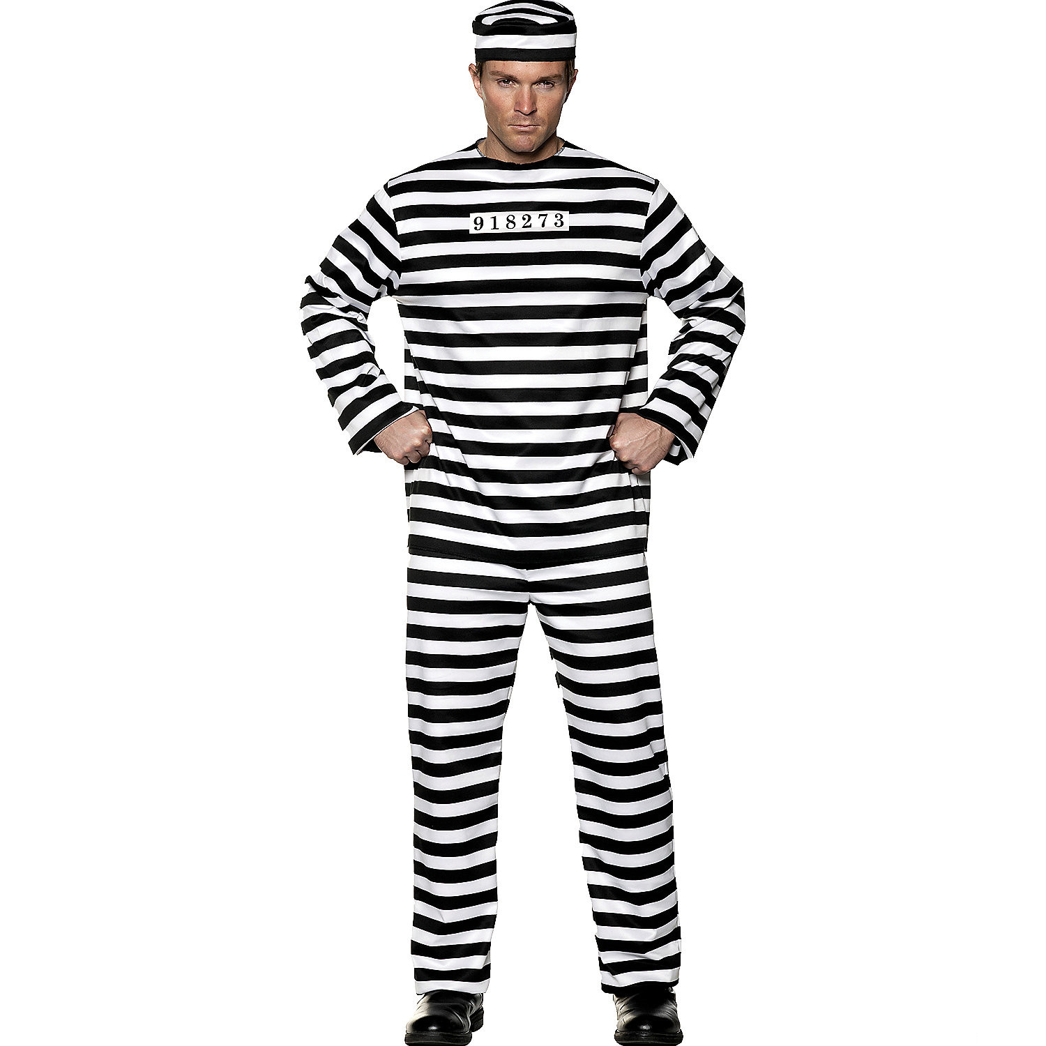Male Convict Costume – Underwraps