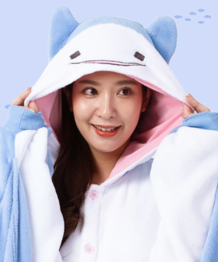SAZAC Animal Kigurumi Costume STAR MANTA Unisex Adults One Size Japan F/S