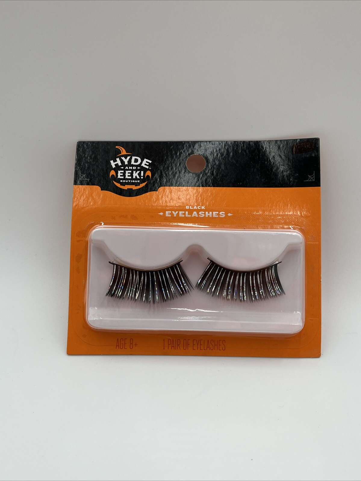 Hyde and Eek! Black Fake Eyelashes Halloween Costume Dress-up – Ages 8+ NEW