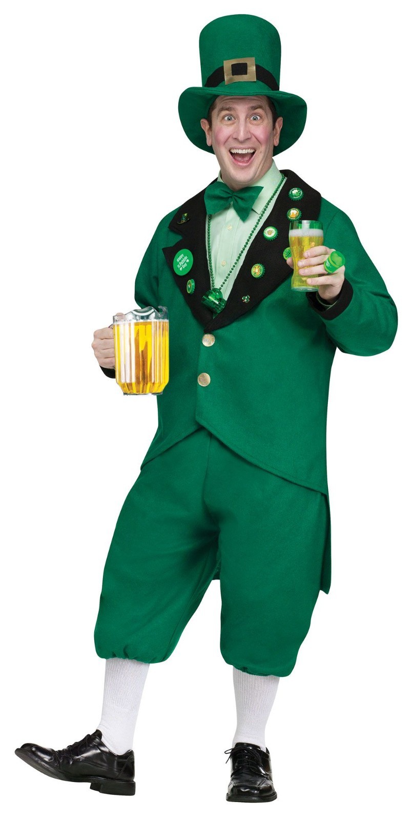 Pub Crawl 4 pc Adult Leprechaun St. Patrick’s Day-Standard Size up to 6′, 200lbs