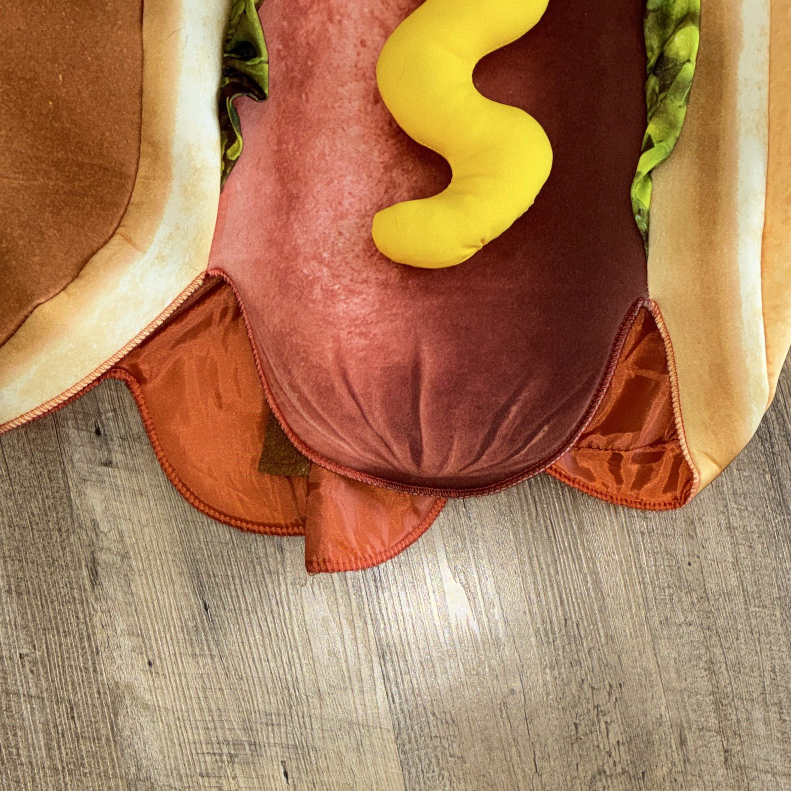Target Hot Dog Costume Complete Outfit, One Size Regular, Polyester, Multi-Color