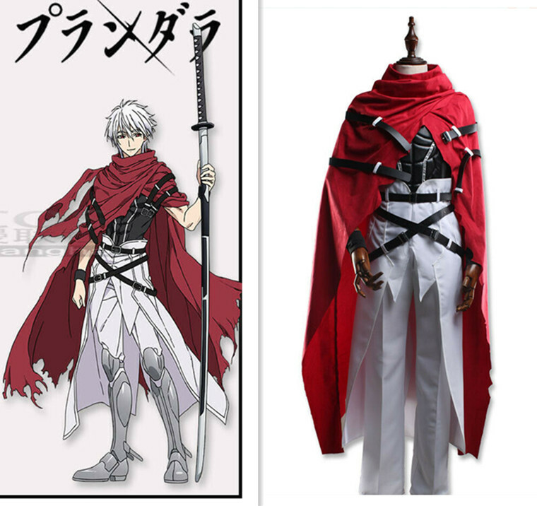 Any Size PLUNDERER Rihitou Bach Cosplay Costume @