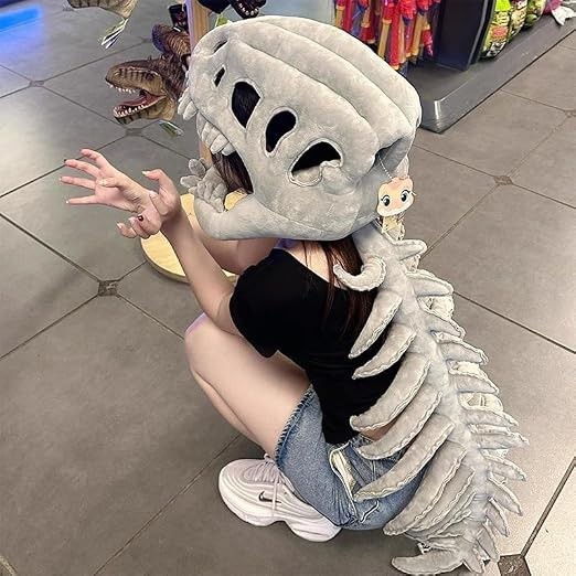 Creative 3D Dinosaur Skeleton Soft Funny Dinosaur Skeleton Set Children