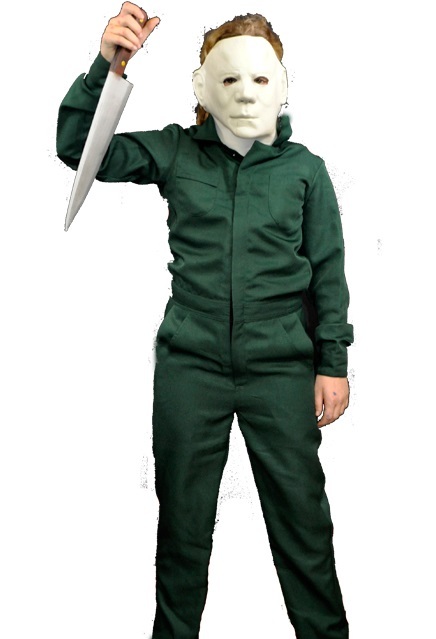 TRICK OR TREAT Child Halloween 2 Deluxe Coveralls Michael Myers Costume TTUS123