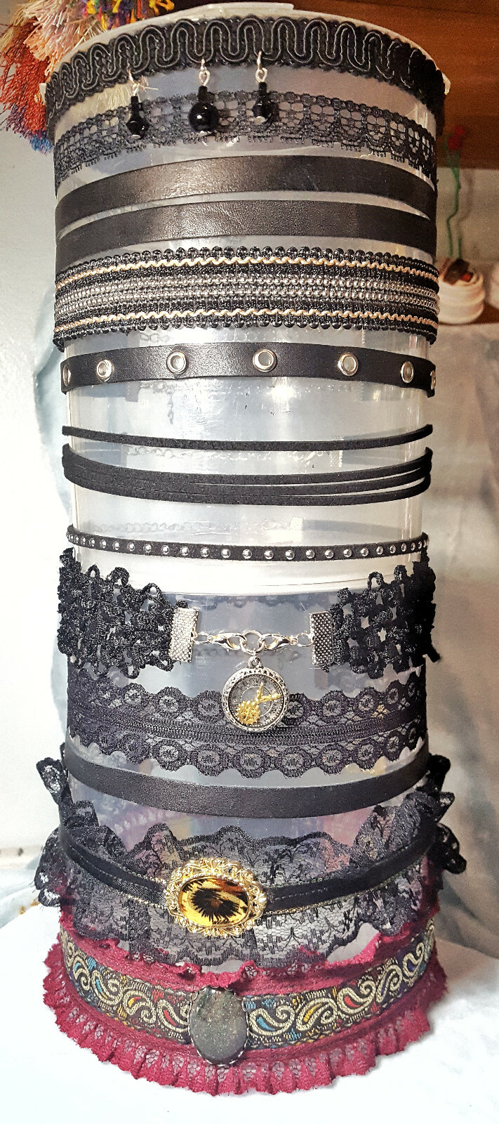 MANY STYLES Lace or Leather Choker Necklace 12-16″ Valentine’s Day