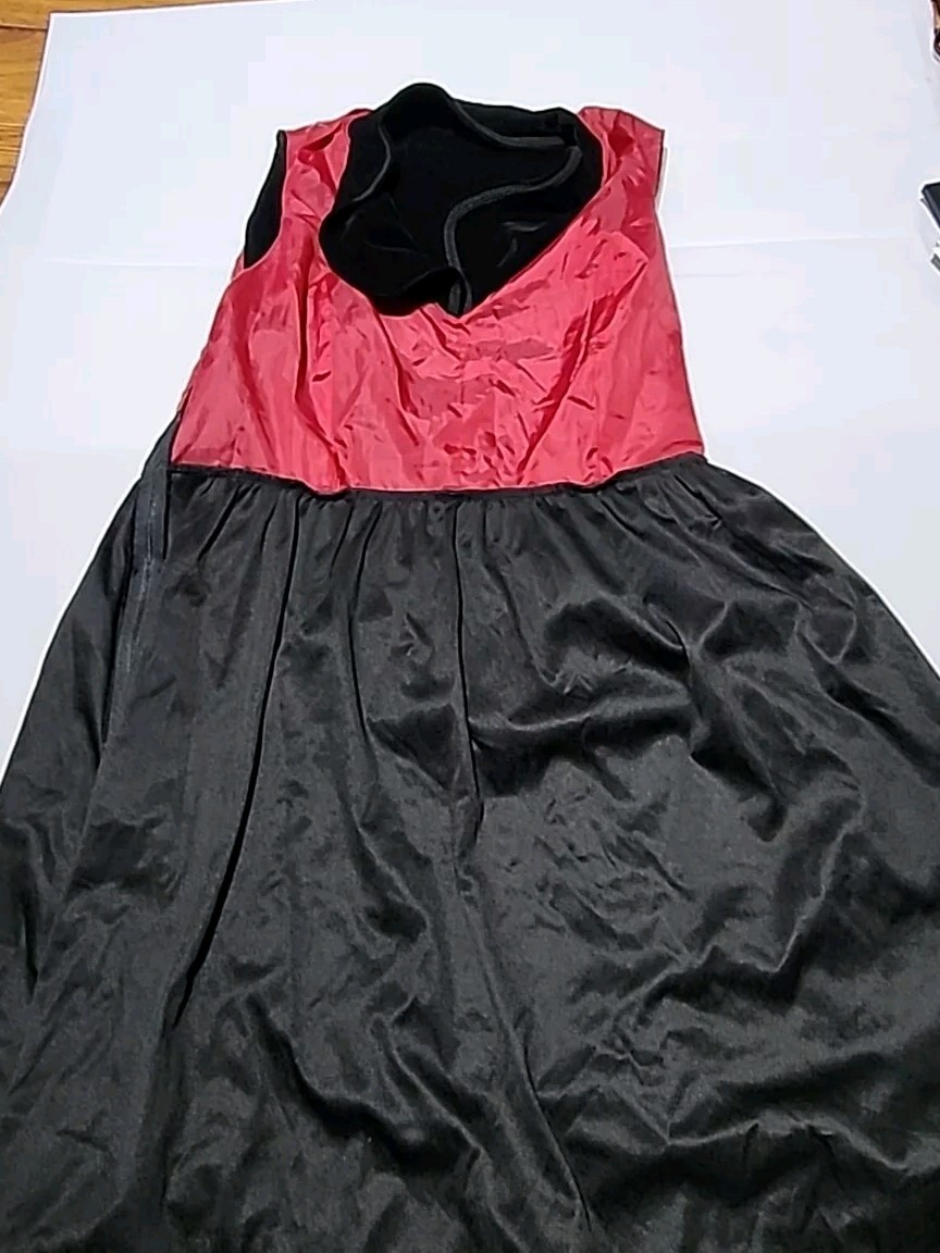 American Horror Story Bell Hop Dress SZ 3XL 2016 Midnight Hour Black Velvet