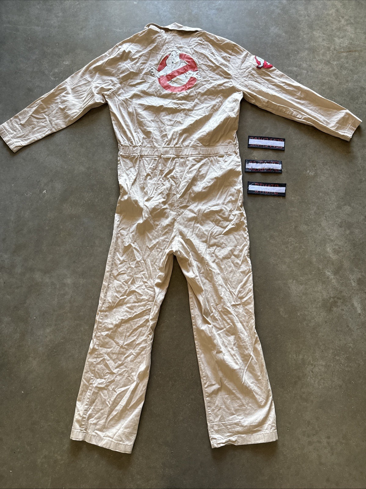 2021 Kids Ghostbuster Halloween Costume size S/M Child Jumpsuit