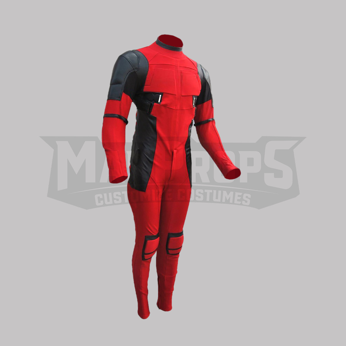 Inspired Deadpool Red Cosplay Costume Premium Quality Comic Con Costume