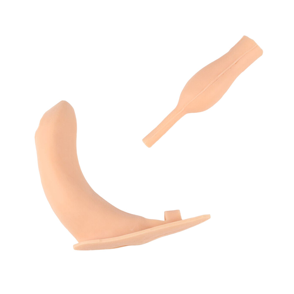 KnowU Interchangeable The Catheter And False Vagina Silicone Pant Suit Cosplay