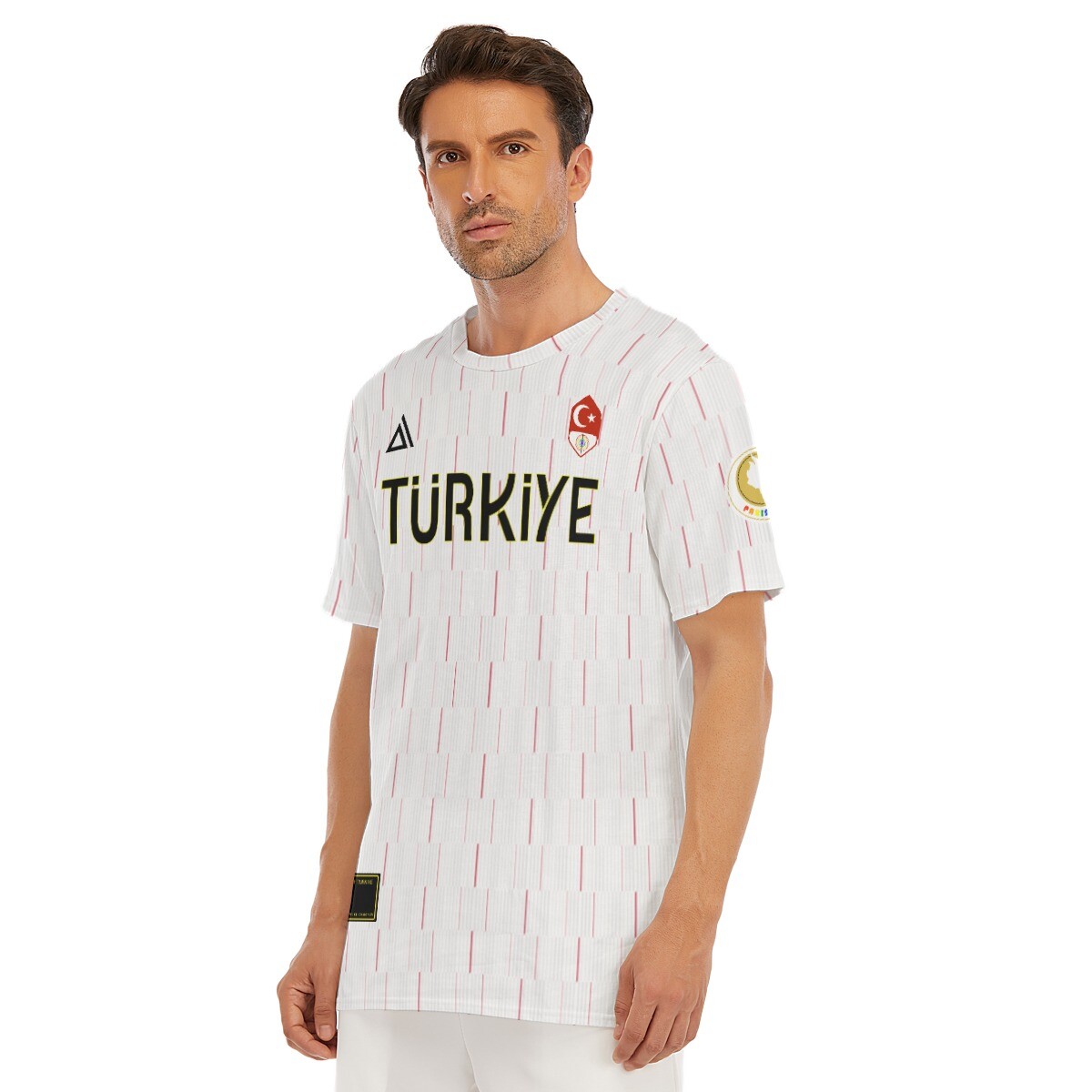 Turkish Shooter Yusuf Dikec Turkey Turkiye Cotton Uniform Costume Shirt