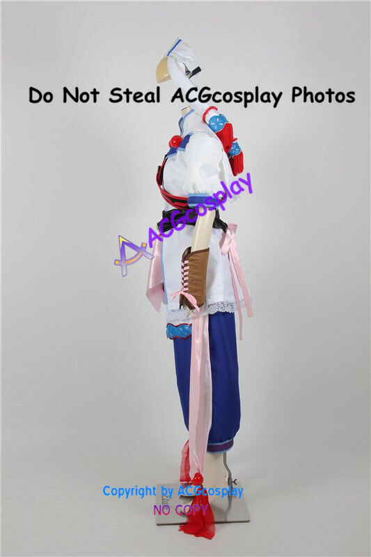 Elena cosplay costume from Grandia cosplay include beads chain accessories