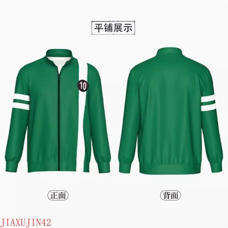 Ben 10 Ultimate Omnitrix Cosplay Costume Zipper Coat Jacket Anime Peripaerals