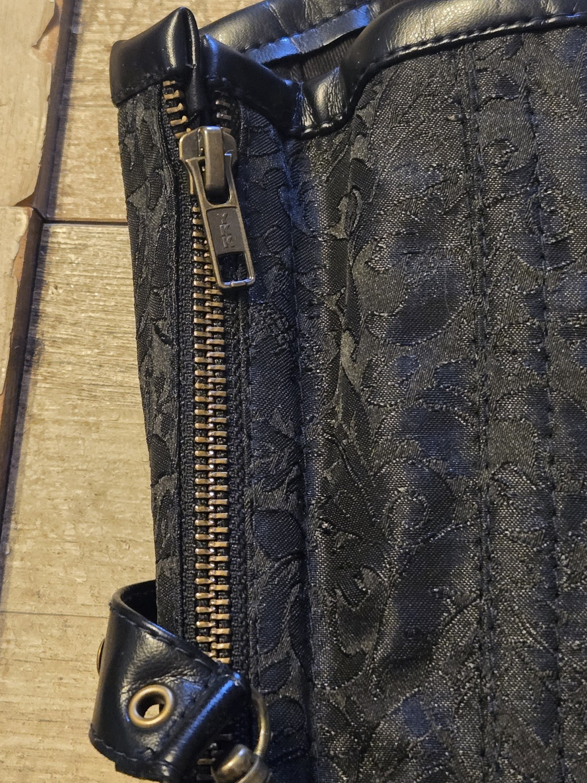 NWT 3pc Set Corset Super Store Steampunk Black Brocade Corset Gothic Utility S