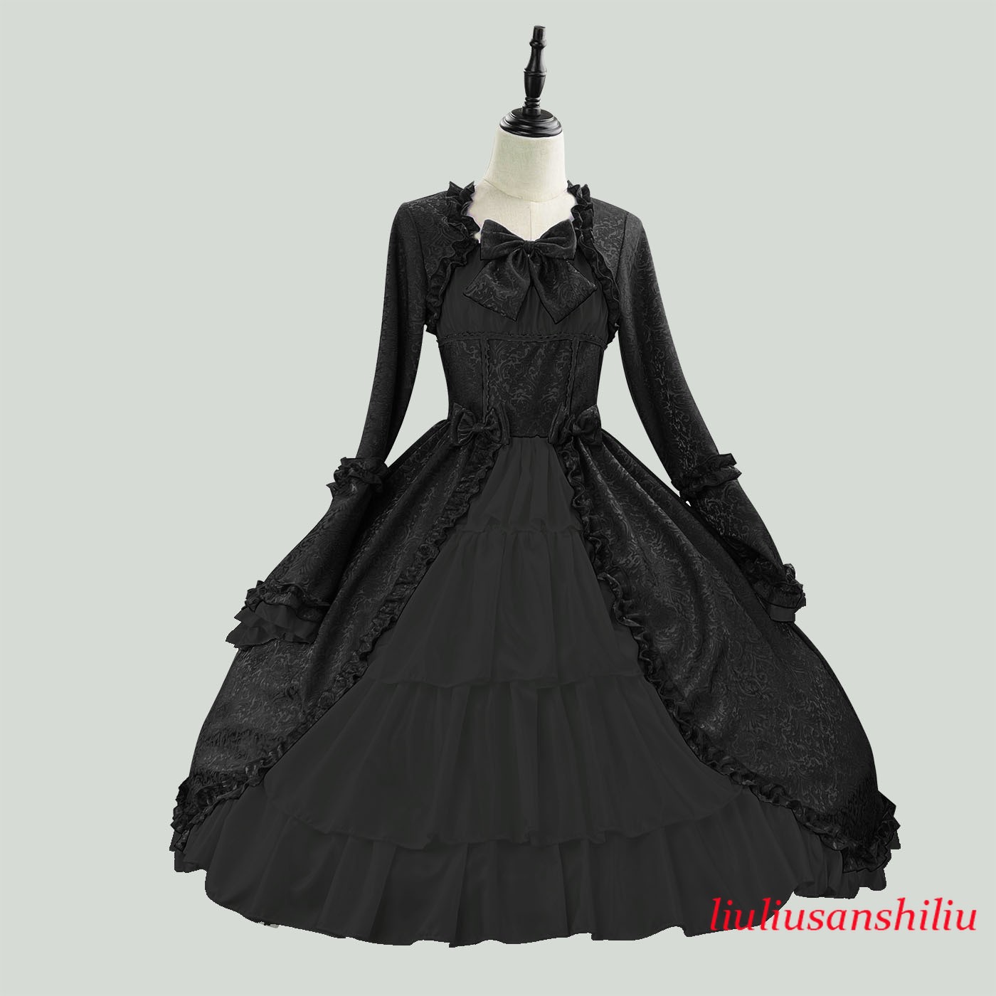 Women Rococo Ball Gown Vintage Medieval Costume Princess Lolita Dress Royal