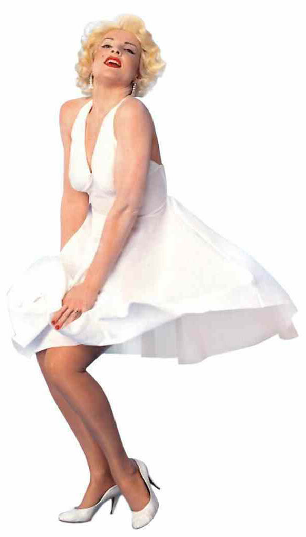 “Hollywood Starlet” Marilyn Monroe Woman’s halter Dress by Rubie’s one size