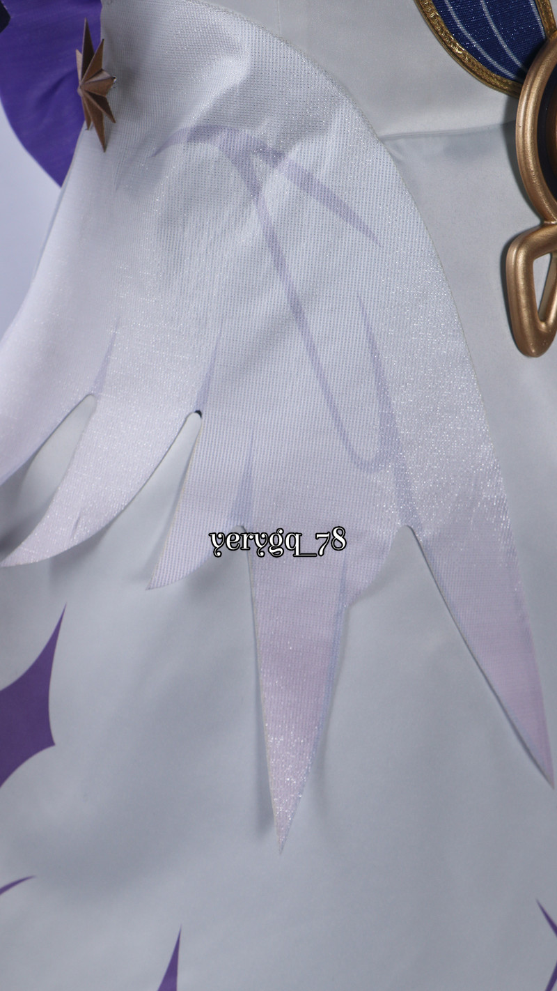 Anime Honkai: Star Rail Robin Cosplay Suit Full Costume Accessory Wig Skirt Gift