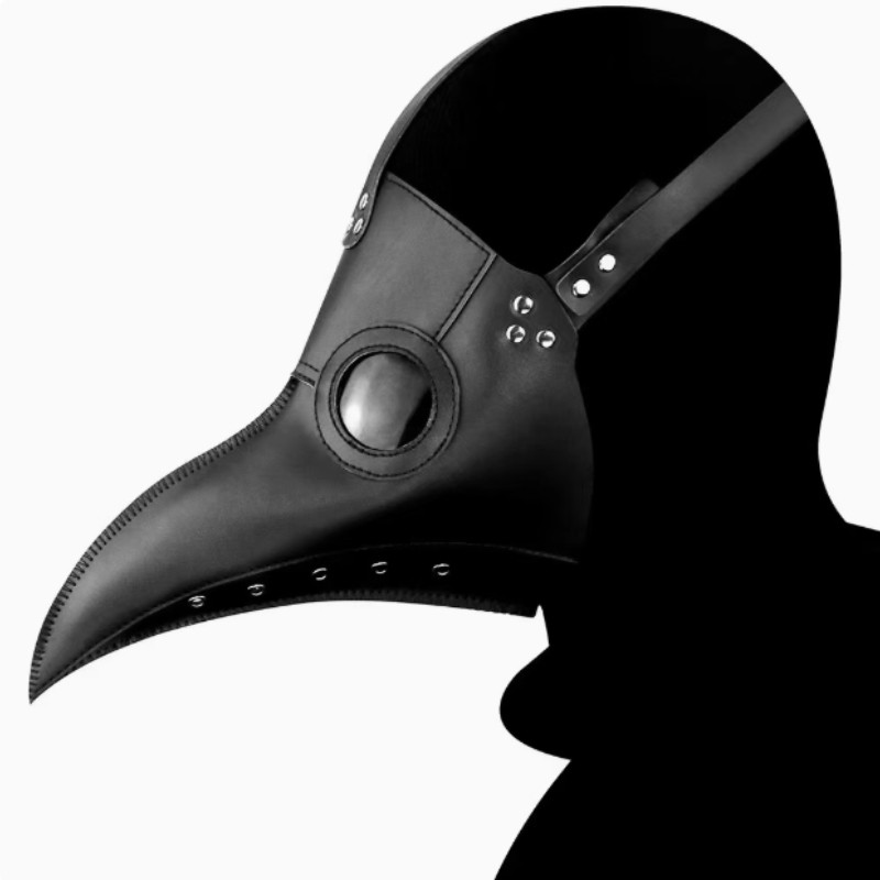 Men Cosplay Medieval Plague Doctor Props Terror Death Halloween Horror Clothes