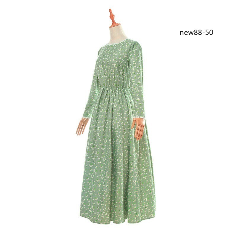 Pioneer Dress Costume Womens American Historical Modest Prairie Colonial Dresses