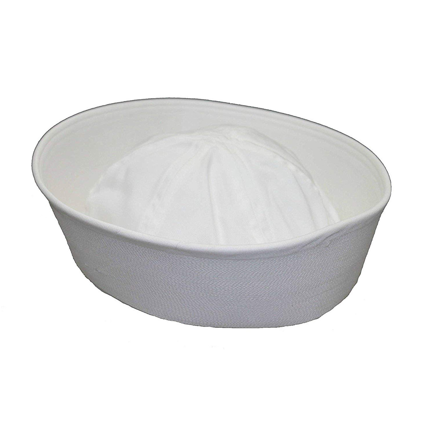 GI White Military US Navy Cotton Dixie Cup GOB Sailor Hat Different Sizes