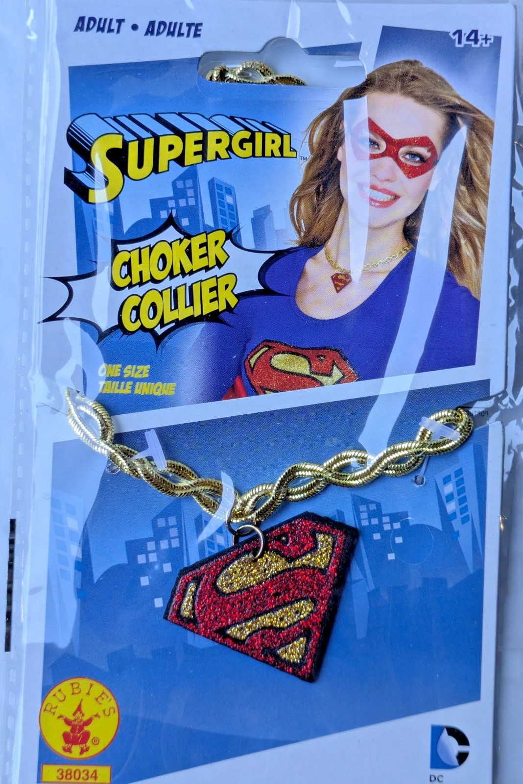 DC Comics Superman Knee Socks / Tights / Fingerless Gloves / Necklaces ADULT NEW
