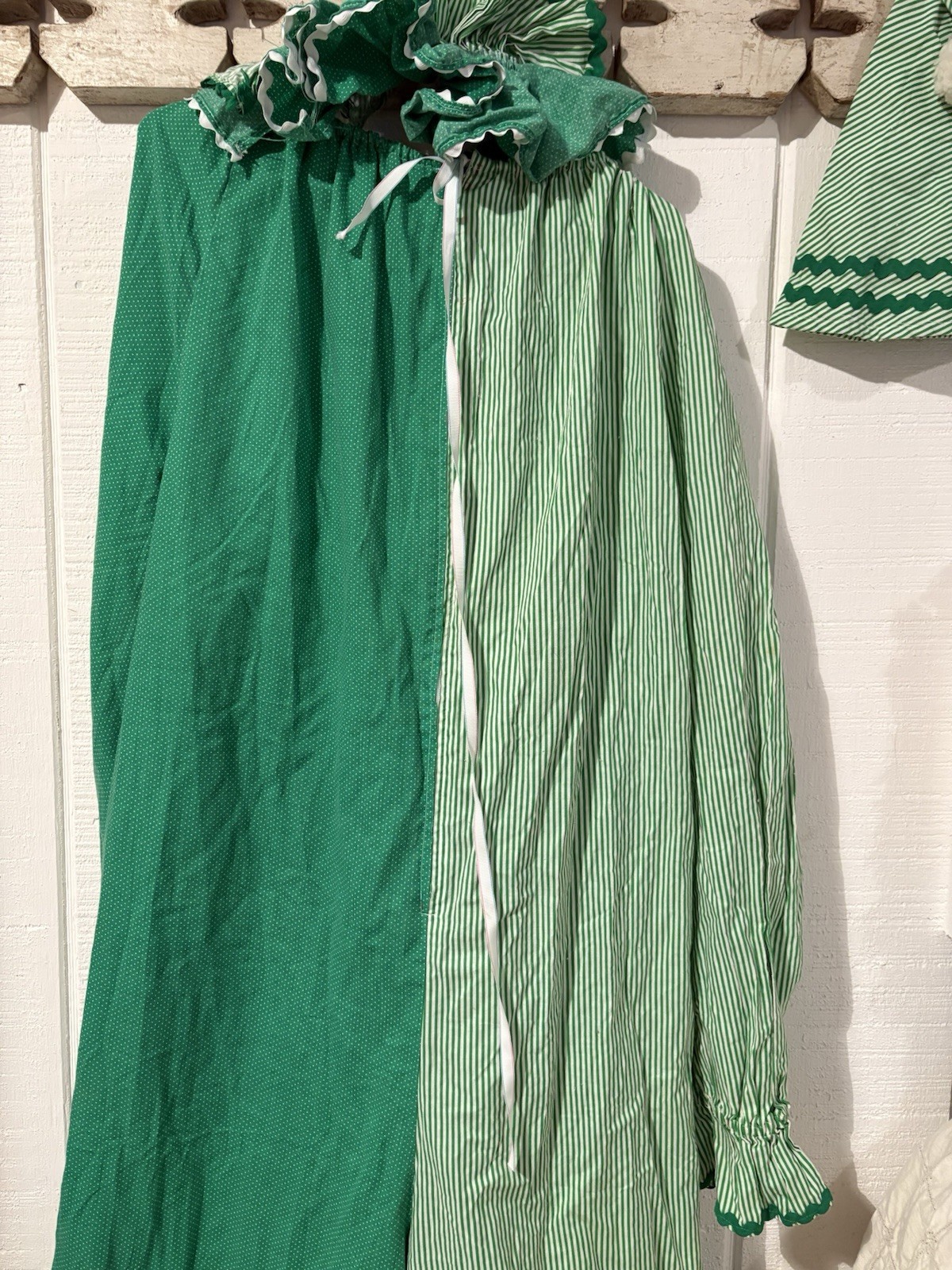 Vintage Handmade Clown Costume Adult Oversized