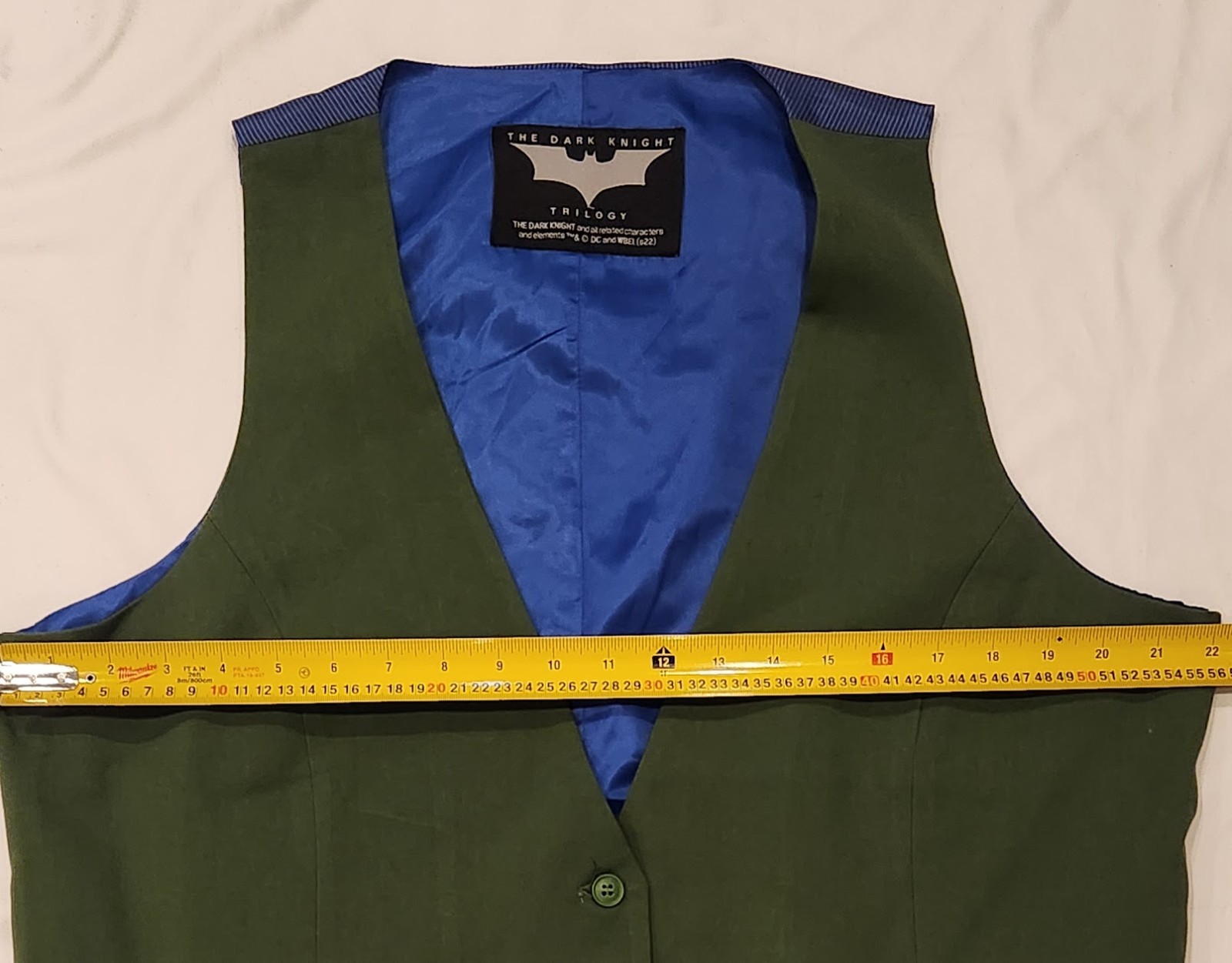 The Joker Batman The Dark Knight Triology Costume Vest Men’s M/L